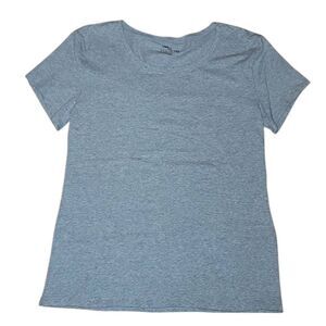 Ladies RedFox 3X Basic Gray Grey Fitted T-Shirt Tee Shirt Capsule Wardrobe